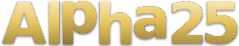Alpha 25 โลโก้